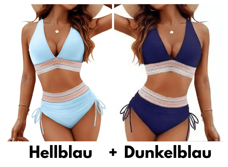 Bikini Meeresglanz – Eleganz und Komfort | 1 gekauft = 2 erhalten