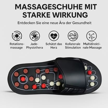 Therapeutische Massage-Sandalen Soulagement+® (+ Gratis-Massagegerät)