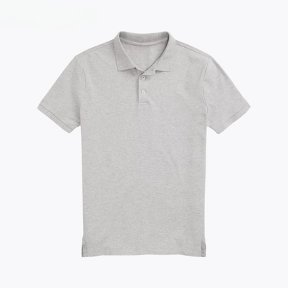 Custom Slim Fit Stretch Mesh Polo Shirt