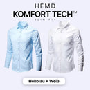 Herrenhemd mit flexibler Technologie – Komfort Tech [KAUF 1, ERHALTE 1 GRATIS]